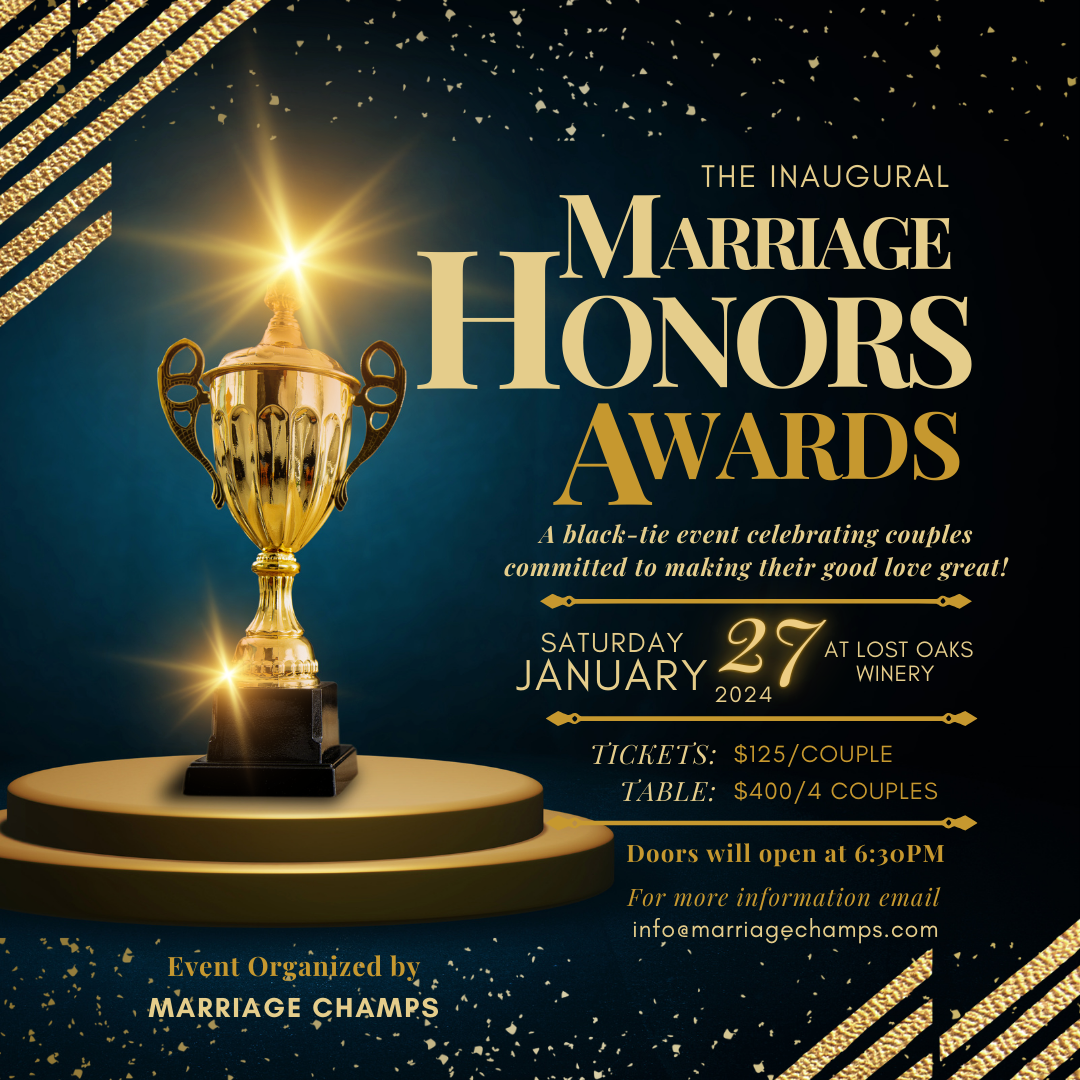 Inaugural Marriage Honors Awards